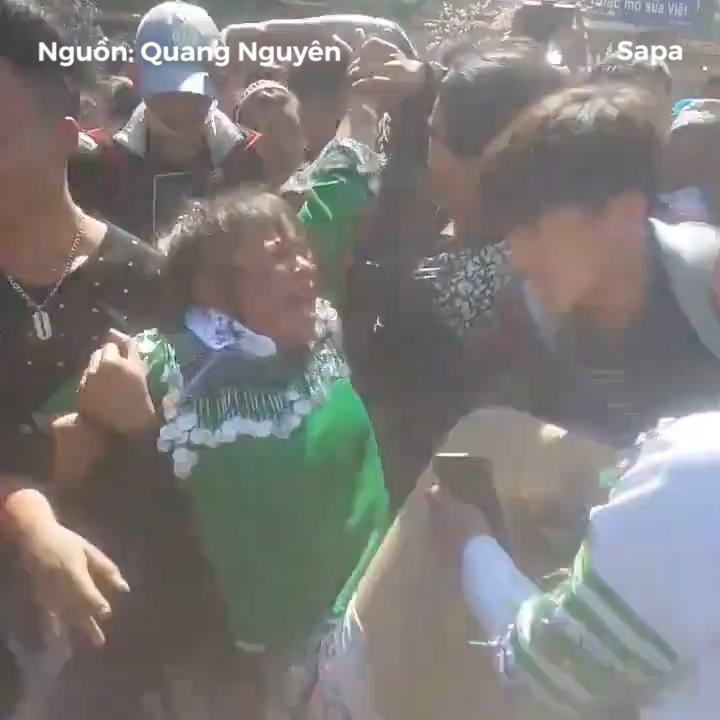 Clip co gai bi bat giua duong de mang ve lam vo vao ngay mung 3 tet hinh anh