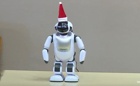 Robot mang lai niem vui cho nguoi cao tuoi Nhat Ban hinh anh