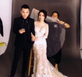 Khac Viet vua chup anh cuoi vua hat hinh anh