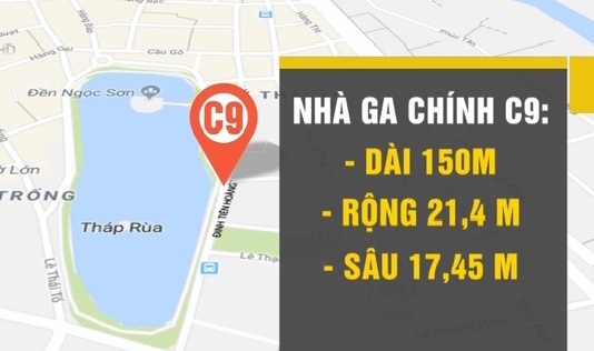 Lay y kien nguoi dan ve quy hoach ga ngam o Ho Guom hinh anh