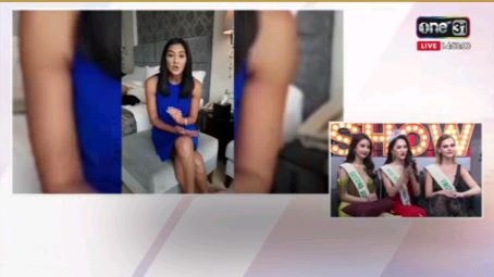 'Chi dai' Lukkade chuc mung Huong Giang tren truyen hinh Thai Lan hinh anh