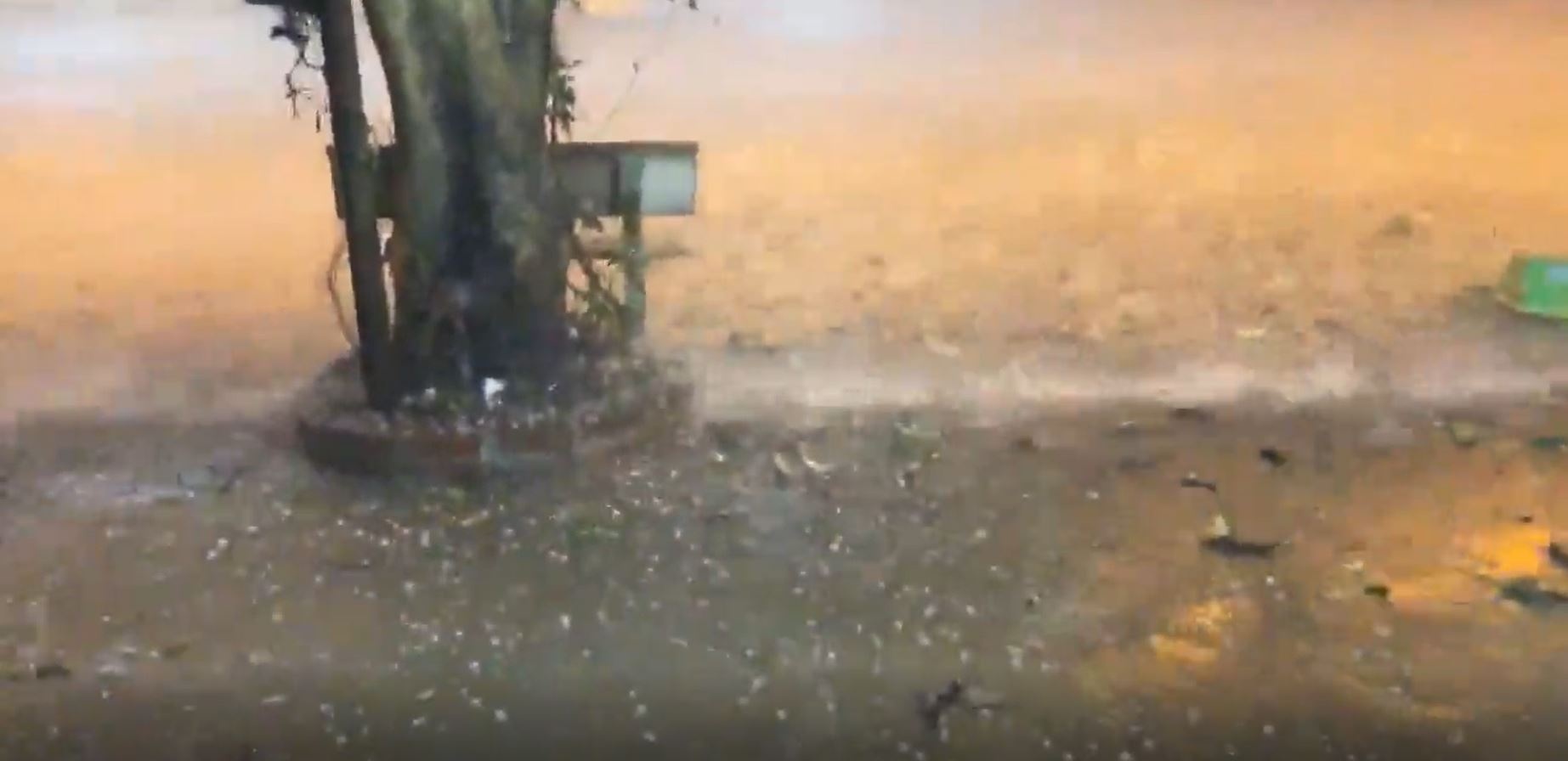 Can canh tran mua da kinh hoang can quet Moc Chau hinh anh