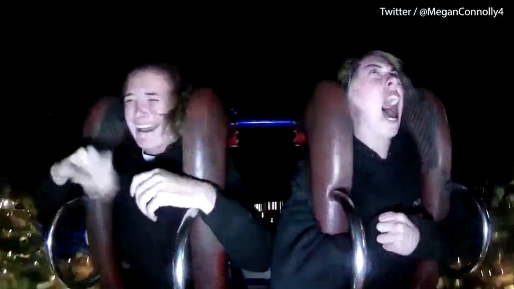 Canh so 'mat hon' cua nu du khach khi choi slingshot hinh anh