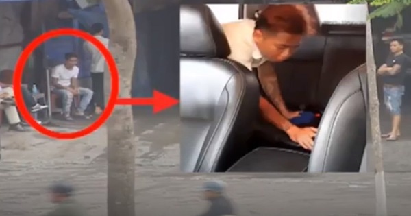 Xac minh nhom nhan vien rua xe oto trom tien cua khach tai Ha Noi hinh anh