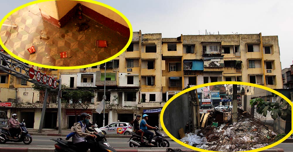 Bao cao su da su dung, rac thai ngap ngua trong chung cu tai Ha Noi hinh anh