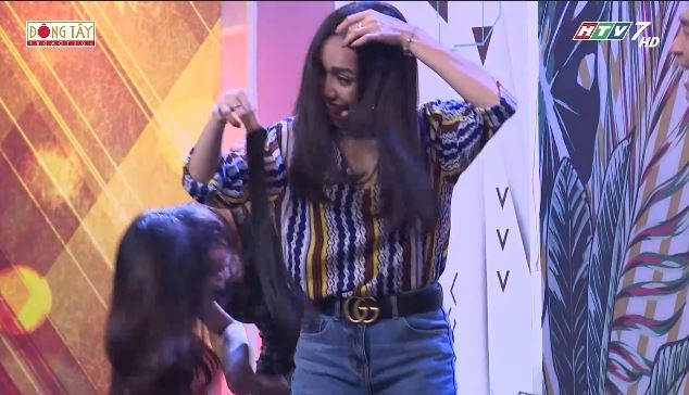 Dieu Nhi lo 'toc gia' khi nhay cung Nam Em, Tien Luat hinh anh