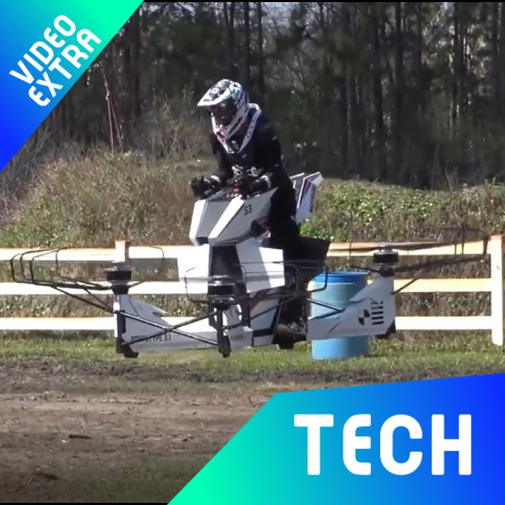 Chiec moto 'doc' biet bay cua Hoversulf vua ra mat hinh anh