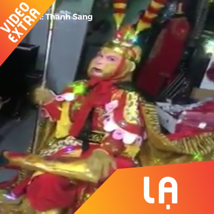 Chang trai Vung Tau hoa trang thanh Ton Ngo Khong giong y ban goc hinh anh