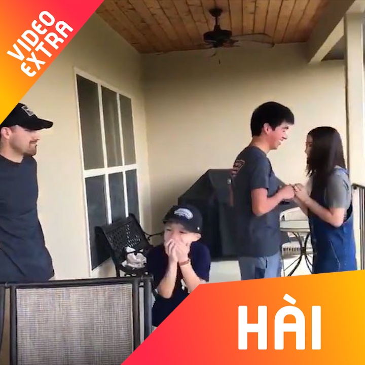 Ong bo bat ngo buon ba khi chung kien man cau hon 'gia' cua con gai hinh anh