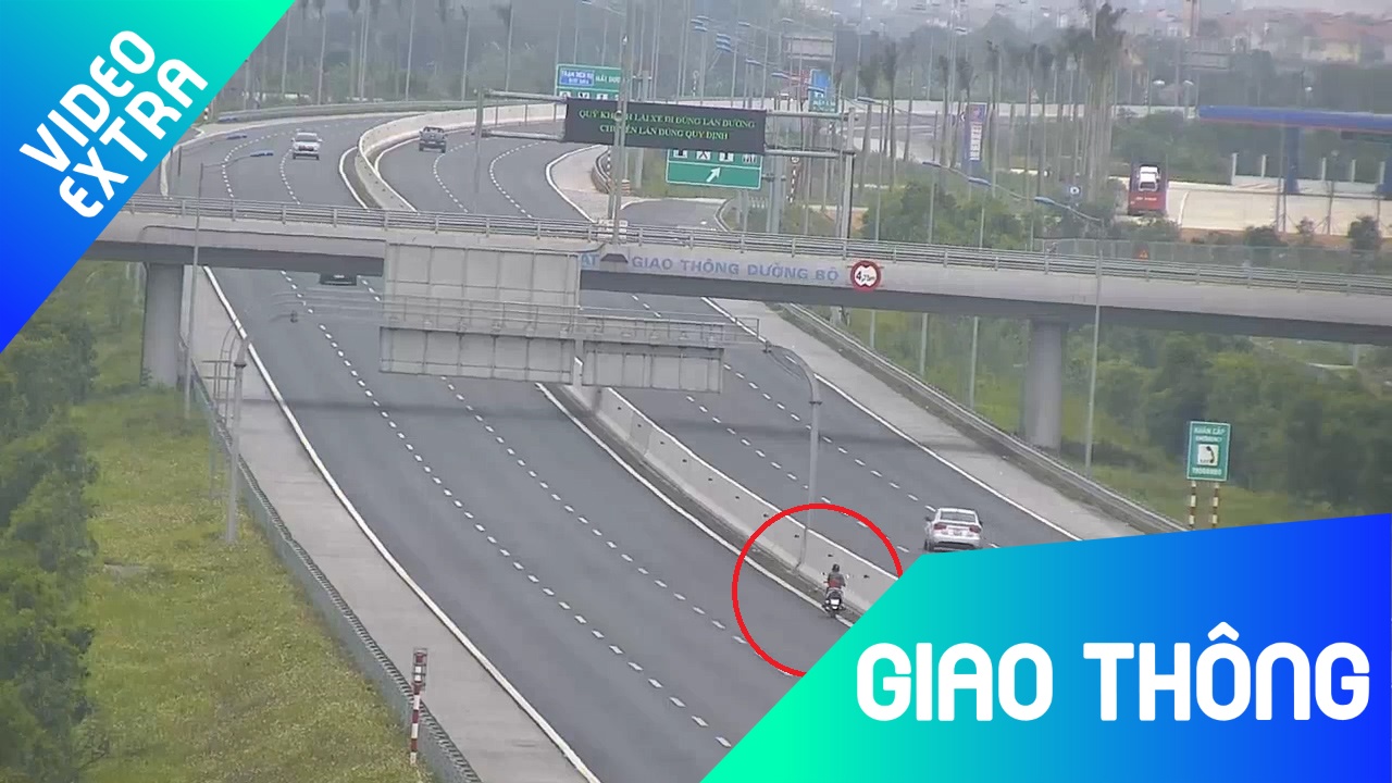 Xe may chay nguoc chieu vao lan 120 km/h tren cao toc hinh anh