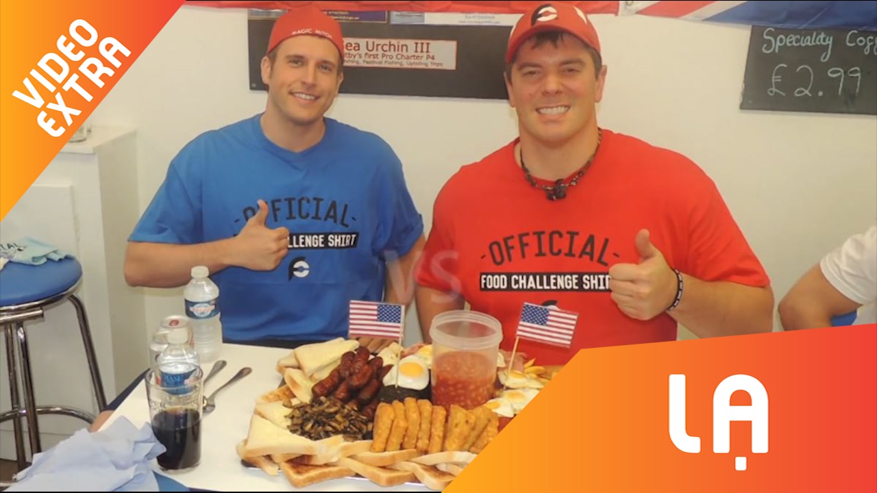 Chang trai chinh phuc bua sang voi 6 kg thuc an hinh anh