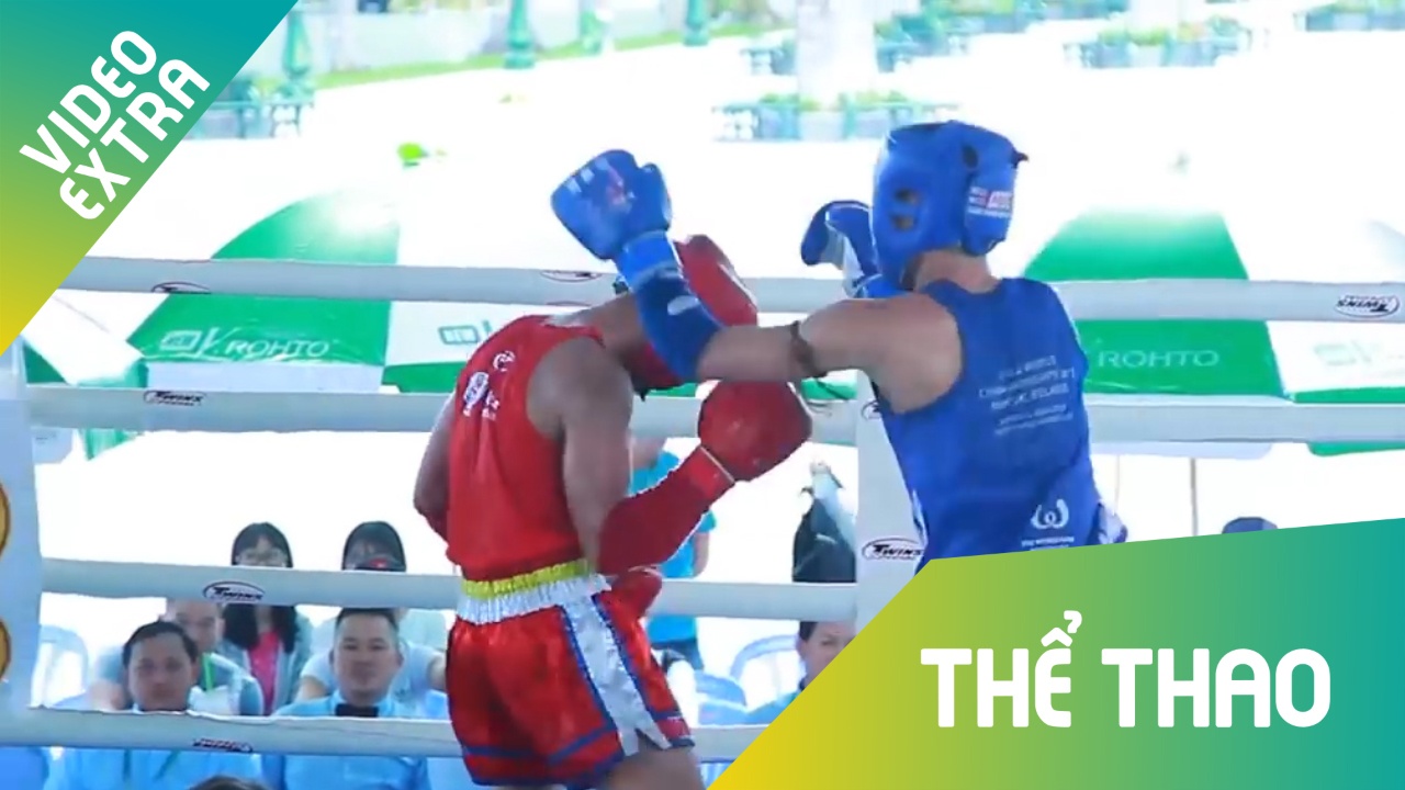 Vo si Viet tung don hiem ha knock-out nha vo dich the gioi hinh anh