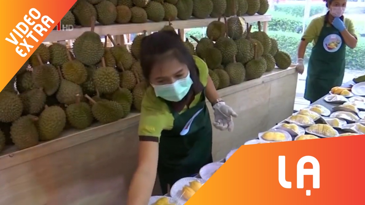 Tiec buffet sau rieng o Thai Lan hinh anh