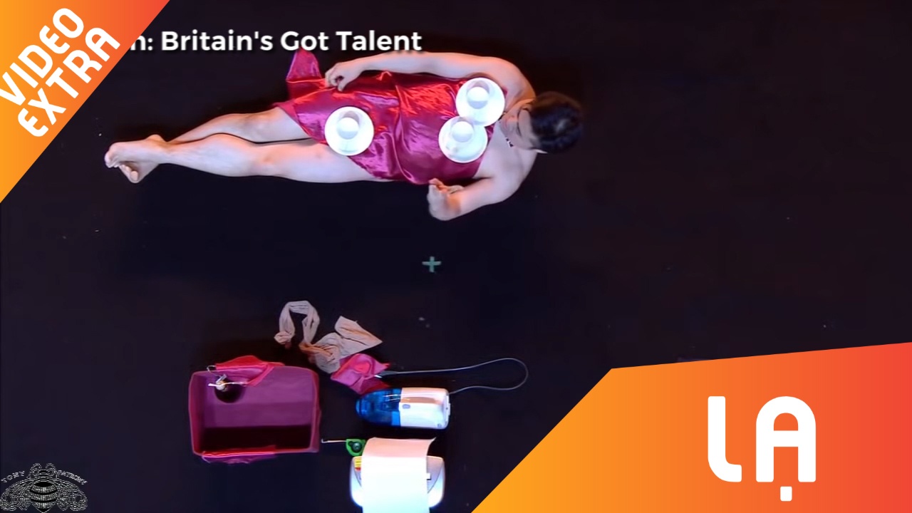 Giam khao bat cuoi voi tai nang 'kho do' cua thi sinh Got Talent hinh anh