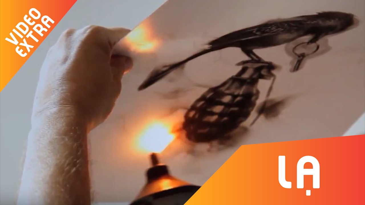 Nghe thuat ve tranh bang khoi sac net tung chi tiet hinh anh