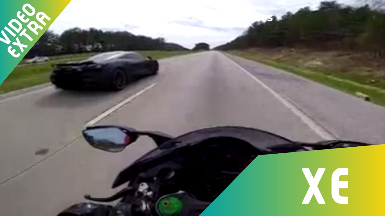 Man so ke toc do giua xe sieu McLaren 720 va Kawasaki H2 hinh anh