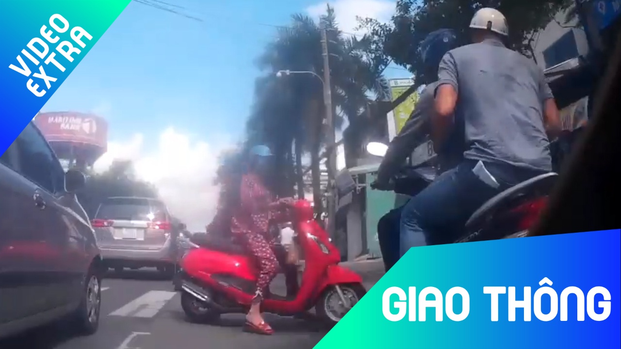 Nu 'ninja' sang duong nhu ten ban, don nga 2 thanh nien hinh anh