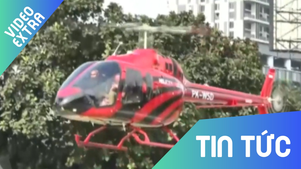 Ung dung taxi truc thang de tranh ket xe hinh anh