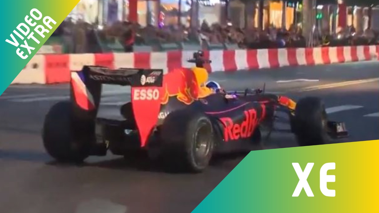 Sieu xe F1 drift tren duong pho Viet Nam hinh anh