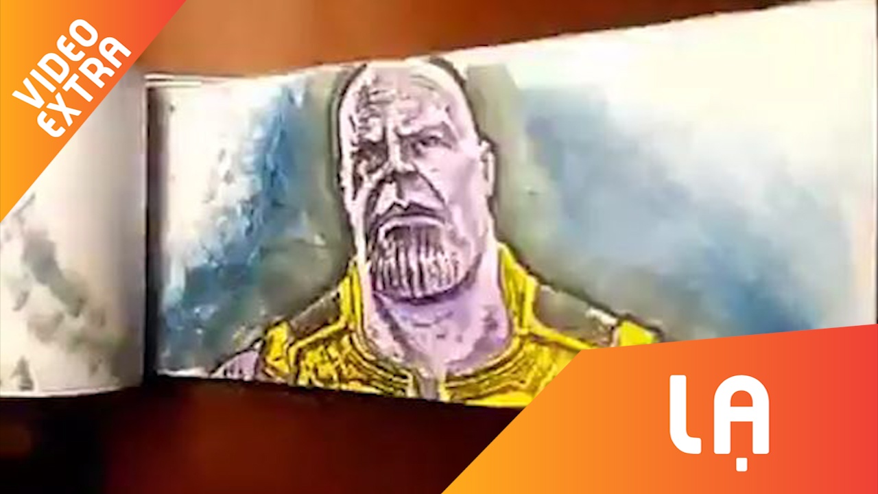 Phim Avengers duoc ve len giay sieu thuc hinh anh
