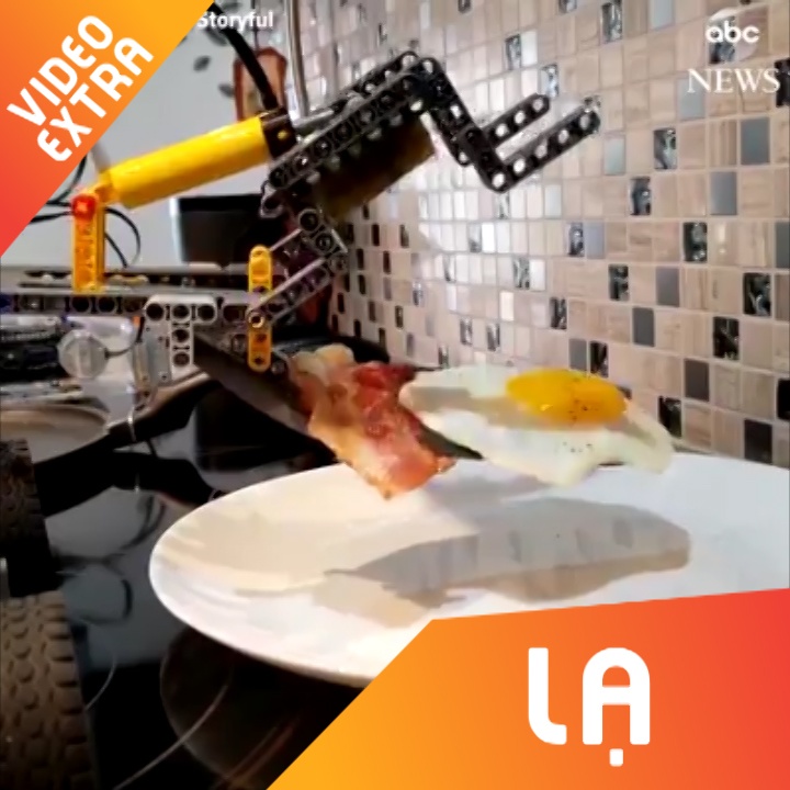 Chiec may nau an tu dong bang lego cho nhung nguoi luoi vao buoi sang hinh anh