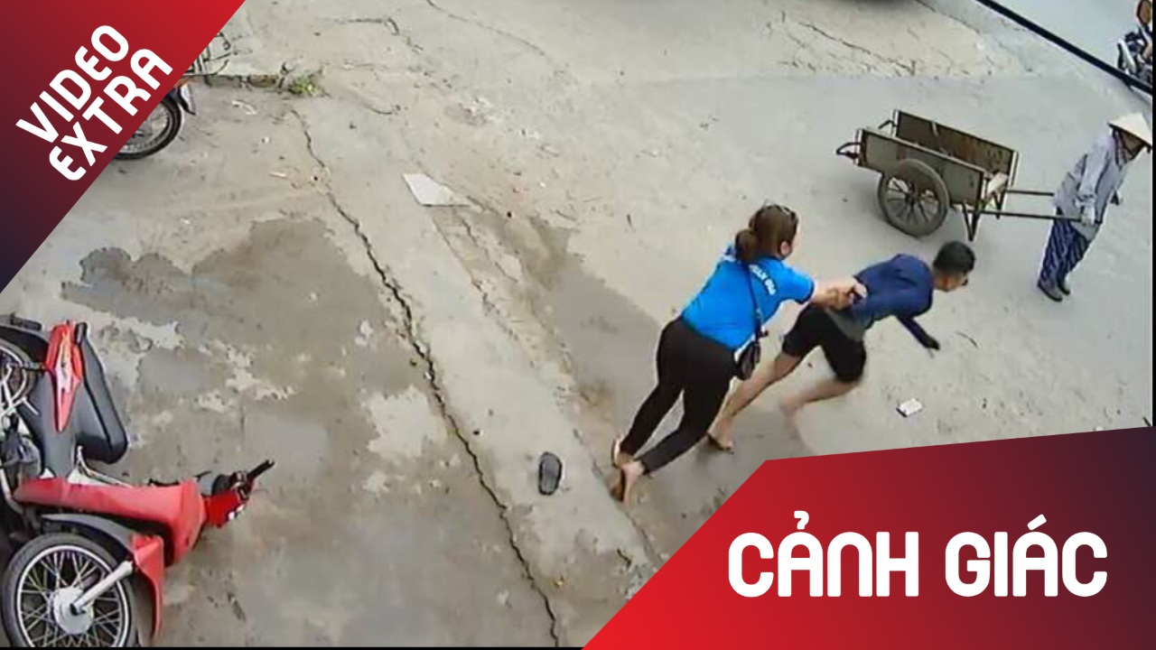 Thanh nien trom xe bi chu ruot duoi giua ban ngay hinh anh