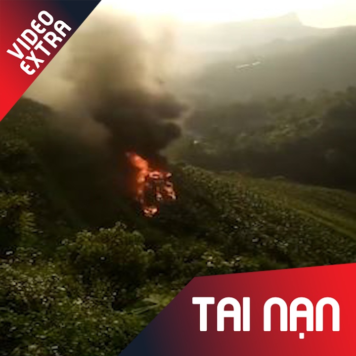 Vu tai nan gay chay xe tren duong len Sa Pa hinh anh