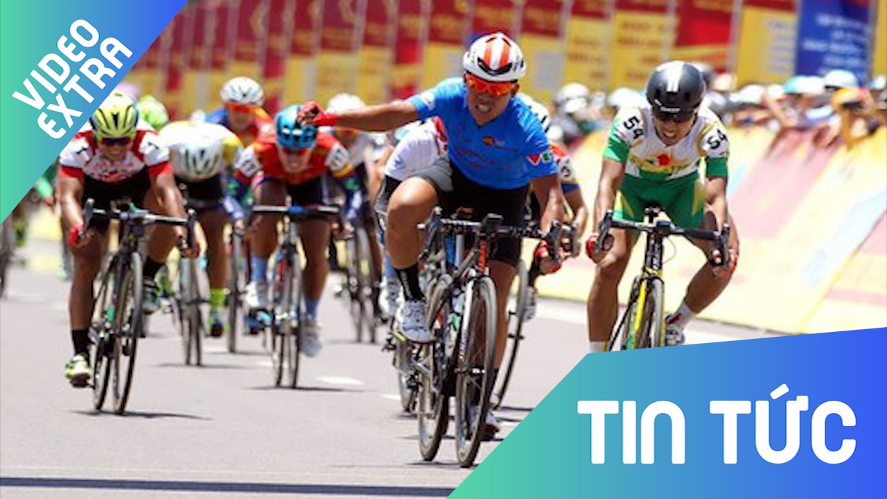 Doan dua xe dap bi chan o tram thu phi Lam Dong hinh anh