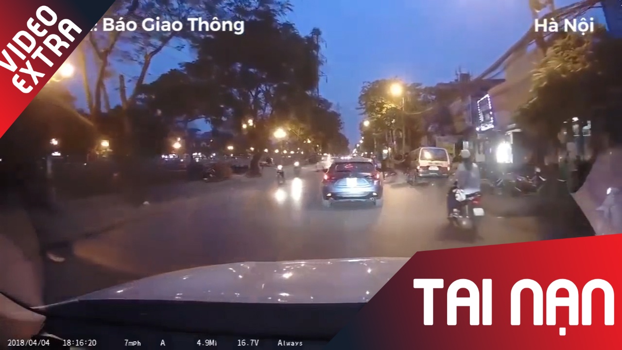 Hai thanh nien suyt chet vi su bat can cua tai xe oto hinh anh