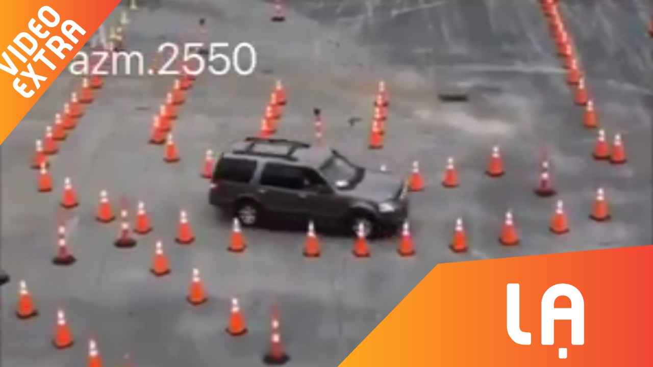 Man thi lai oto lay bang dinh cao hinh anh