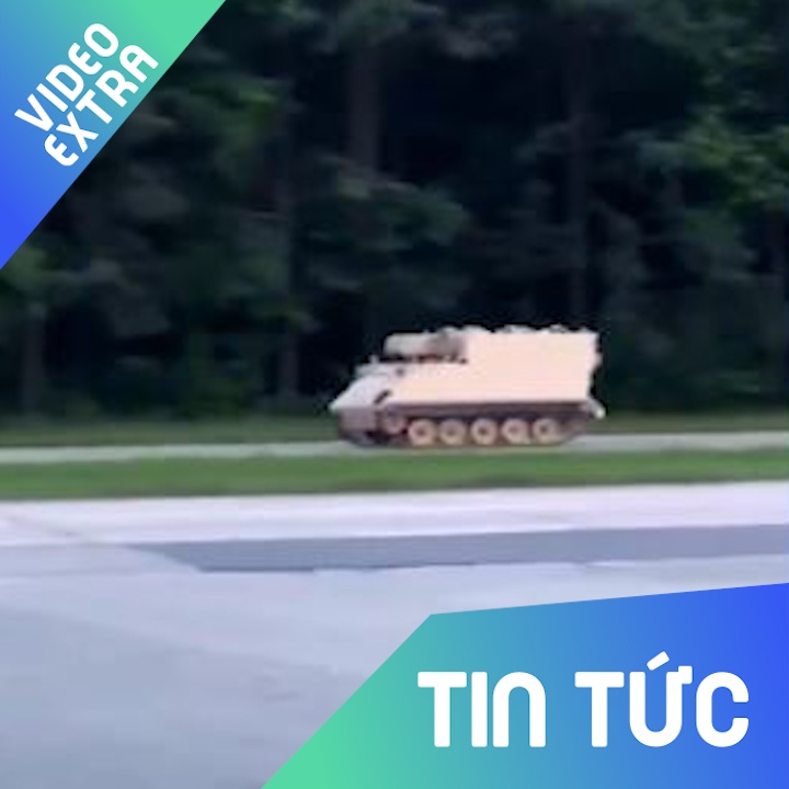 Nguoi dan ong trom xe tang o My, canh sat ruot duoi nhu phim hinh anh