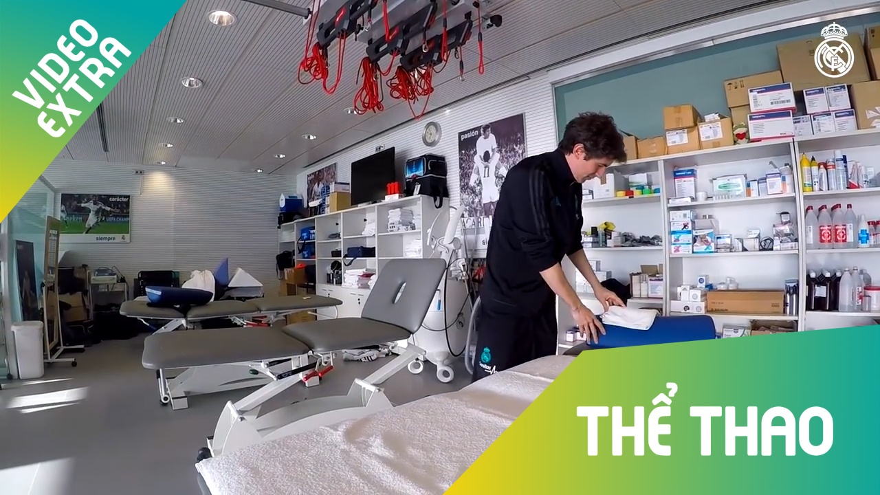 Phong dieu tri chan thuong trong mo cua CLB Real Madrid hinh anh