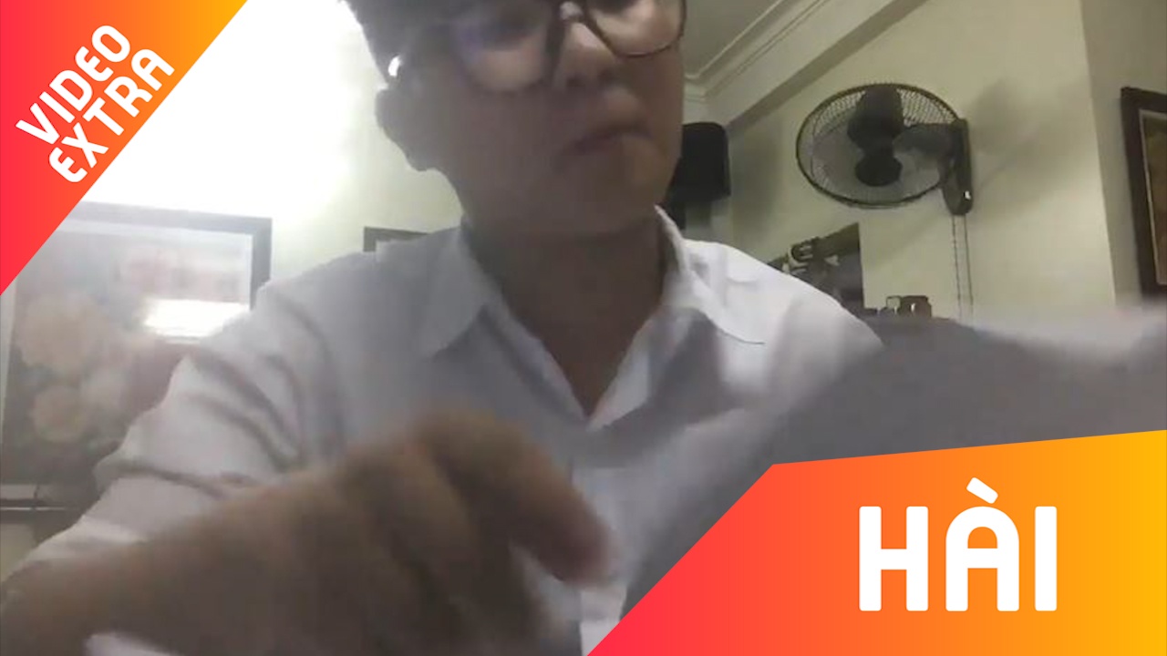 Nam sinh hat 'rap Vat Ly' de on bai thi hinh anh