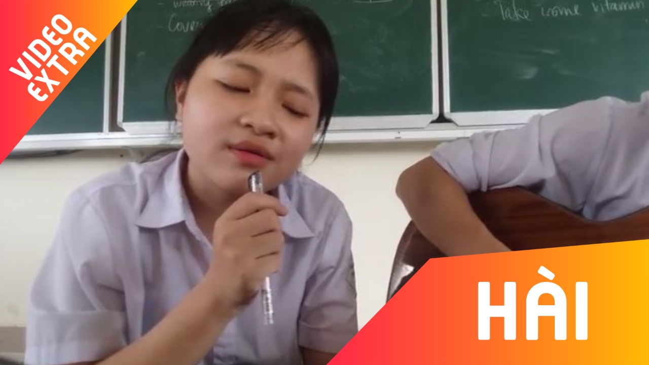 Ban cover 'Cham day noi dau' dang yeu cua nu sinh lop 12 hinh anh