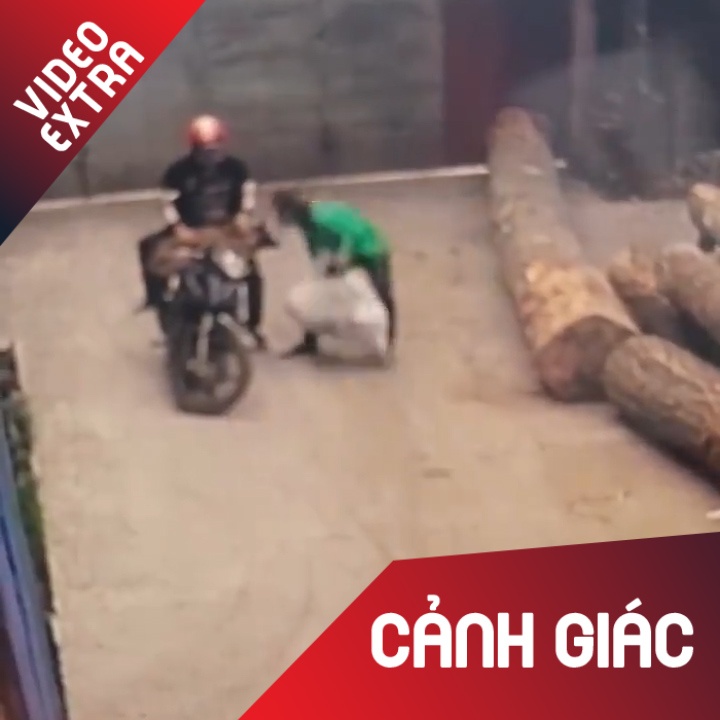 Trom tao bao bat 2 chu cho chi trong vai phut hinh anh