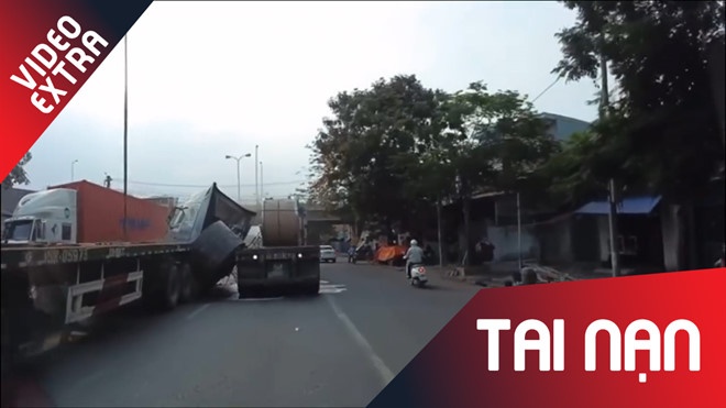 Cuon ton nang hang chuc tan de nat dau keo container hot nhat tuan hinh anh