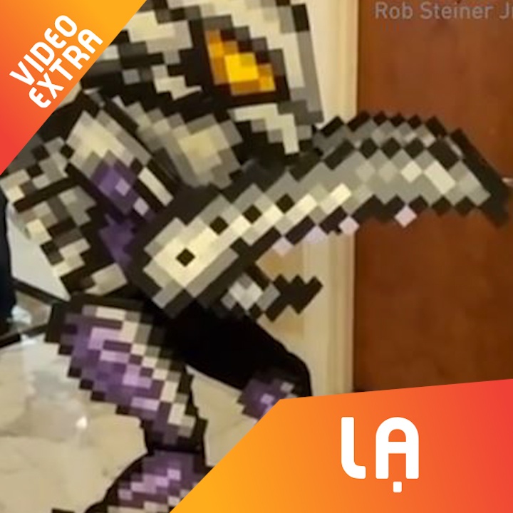 Man cosplay 2D gay loa mat nguoi xem hinh anh