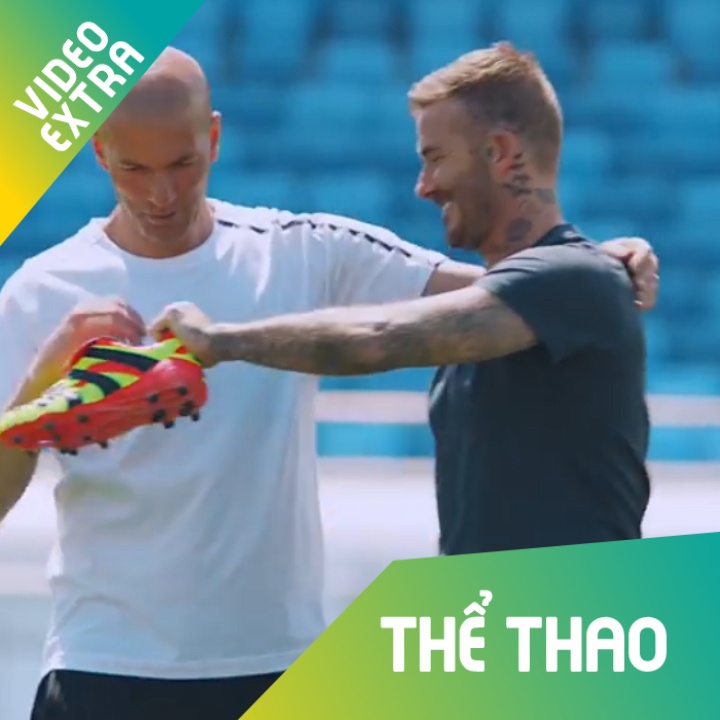Zidane va Beckham so tai sut xa hinh anh
