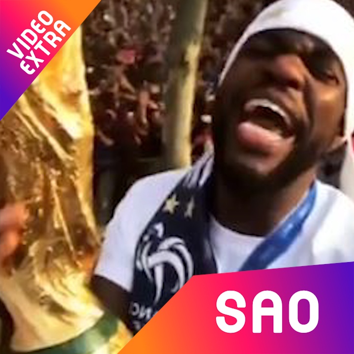 Dan sao Phap khoe clip tu quay an mung cup vang hinh anh