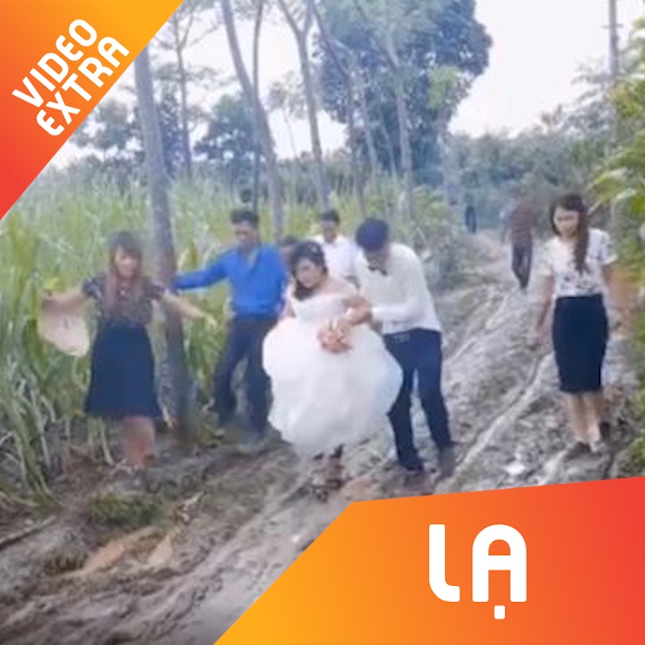 Doi vo chong tre 'loi bun' di ruoc dau hinh anh