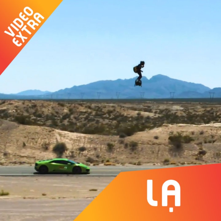 Thiet bi bay ca nhan do toc do voi sieu xe nhu trong phim hinh anh