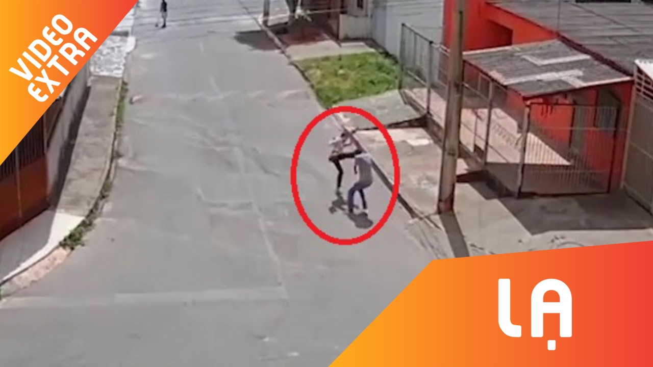 Nu sinh tay khong danh duoi ten cuop co sung chay 'sap mat' o Brazil hinh anh