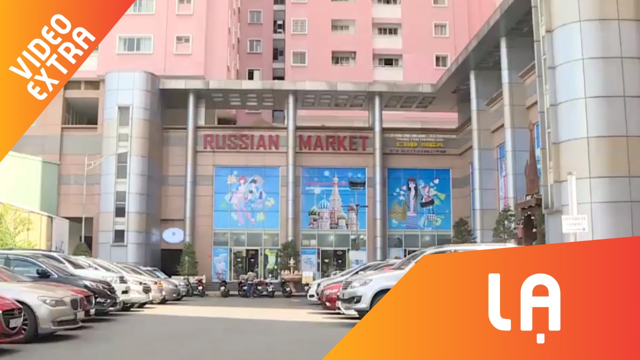 Cho Nga giua long Sai Gon hinh anh