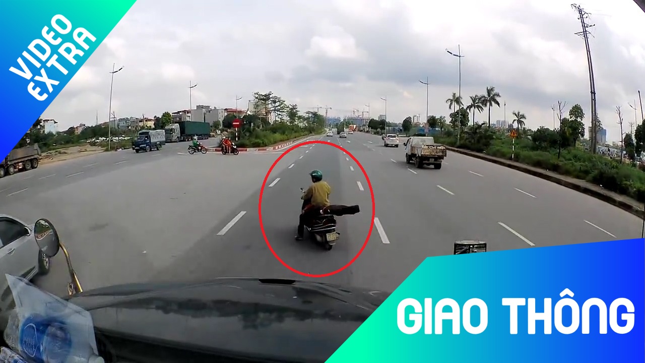 Xe may dung dot ngot suyt gay tai nan hinh anh