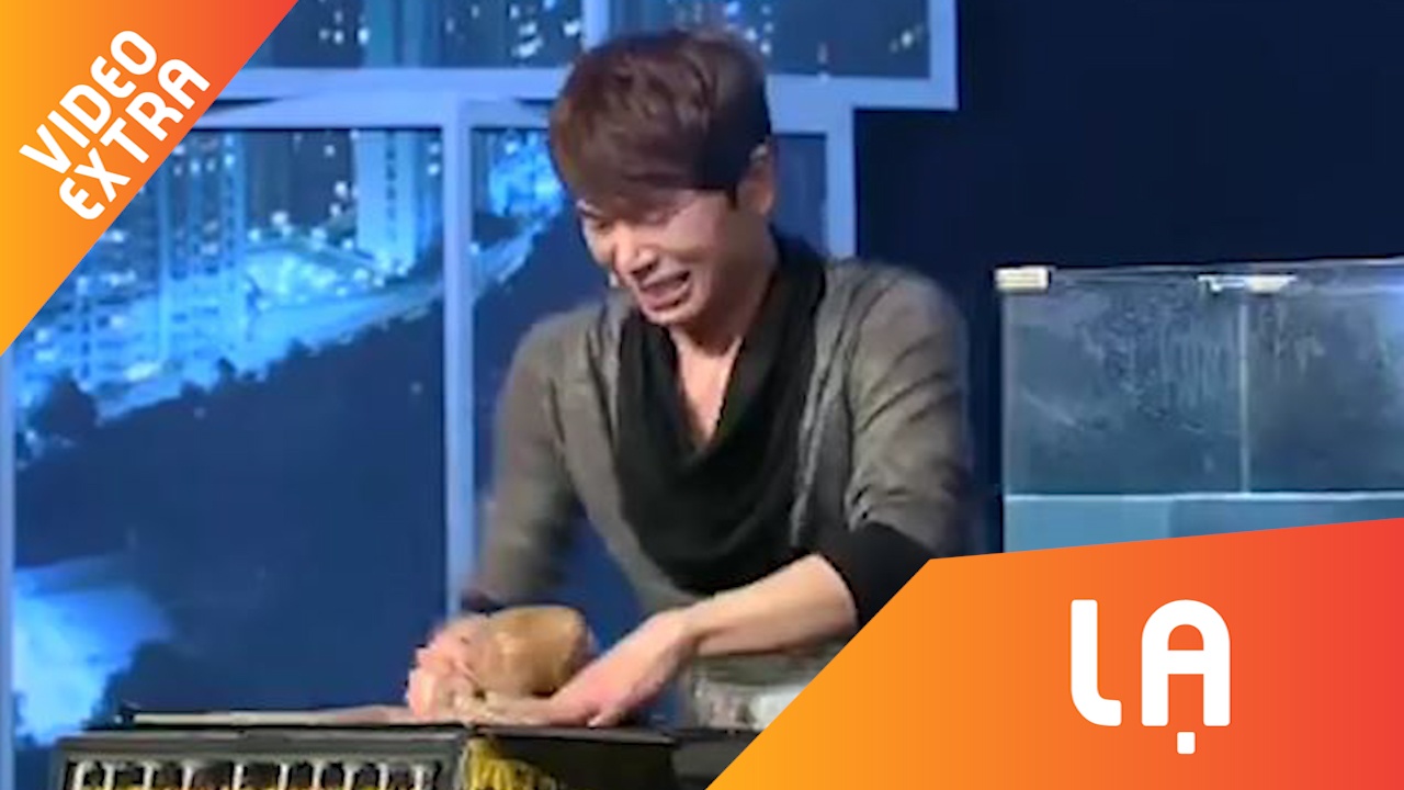 Ao thuat gia Han Quoc bien ca gia thanh ca that ngay trong ho hinh anh