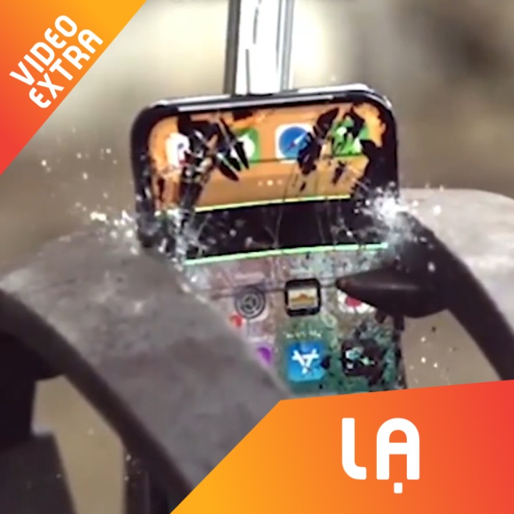 Nghien nat iPhone X bang bay gau hinh anh