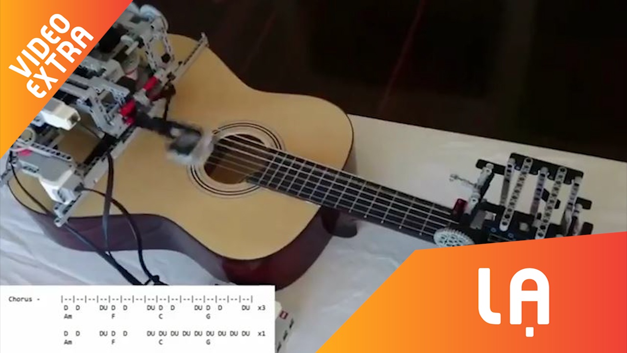 May tu dong danh dan guitar, choi hay nhu nguoi that hinh anh