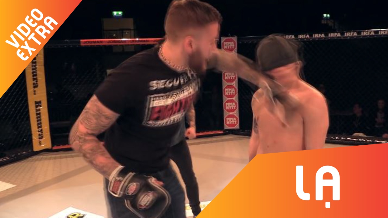 Tro dua kinh hoang: Thach thuc vo si MMA dam bat tinh hinh anh