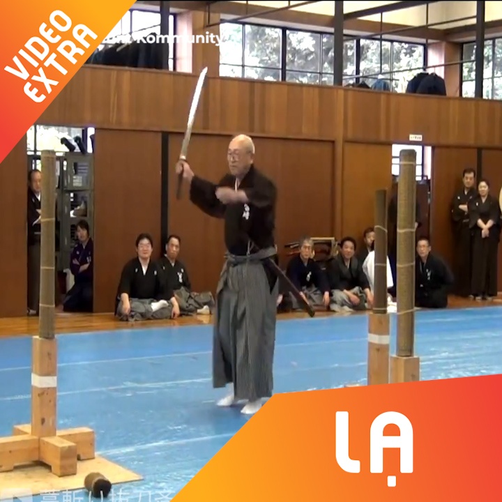 Vo su dung kiem Nhat chem tre nhu cat giay hinh anh