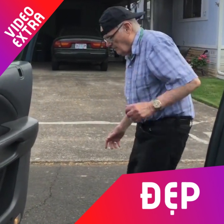 Cu ong 93 tuoi nhay theo trao luu Kiki Challenge mot cach dep mat hinh anh